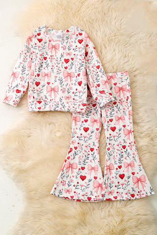 Heart & Bow Set