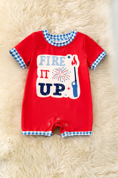 Fire It Up Romper