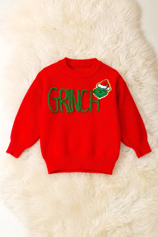 Grinch Knit Sweater