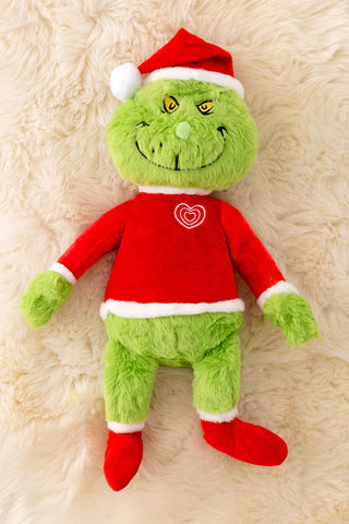 Grinch Heart Plush