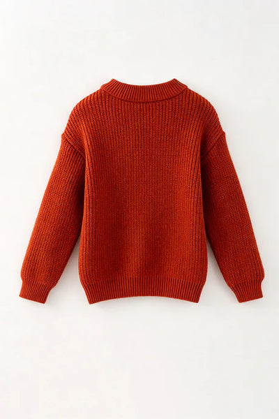 Pumpkins & Flowers Sweater