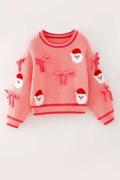 Santa Bow Knot Sweater