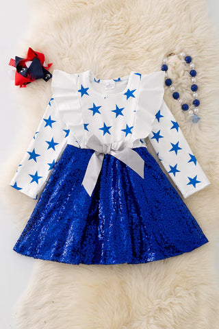 Stars and Sequins Sparkle Dress
