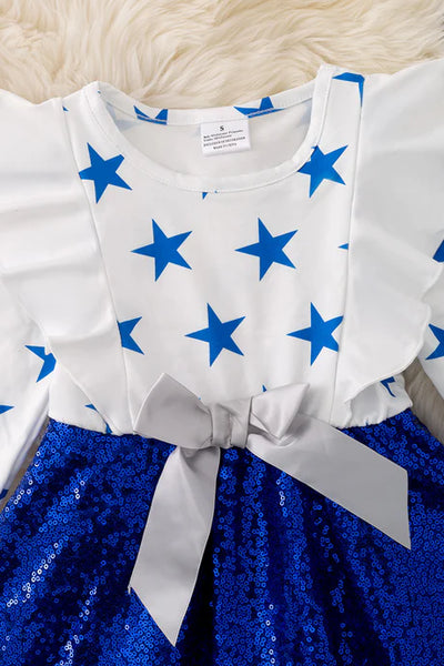 Stars and Sequins Sparkle Dress
