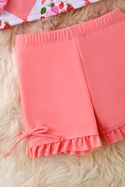 Strawberry Bow Swimsuit