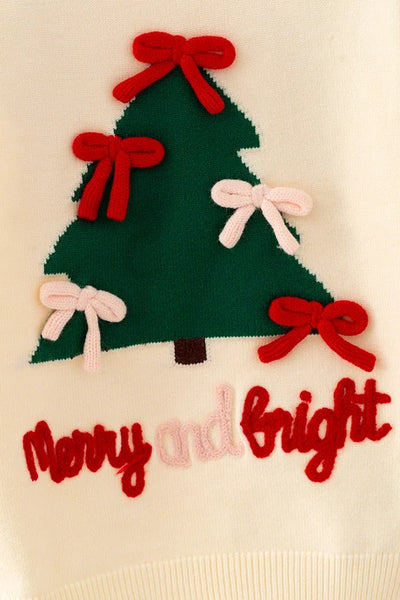 Merry and Bright Tree Sweater