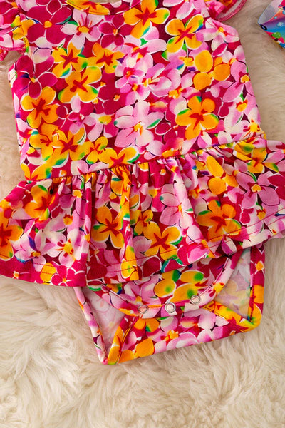 Floral Twirl Bodysuit