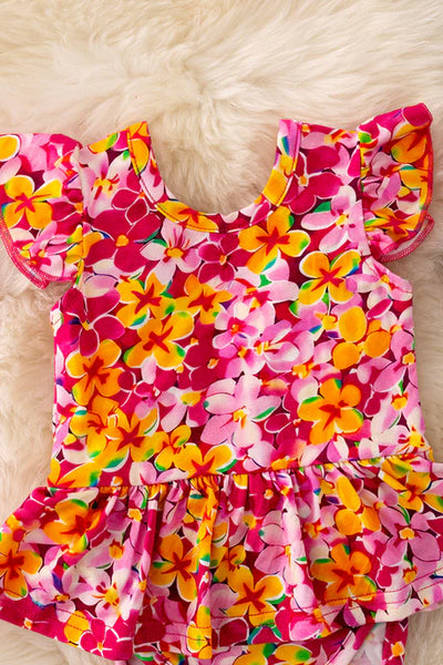 Floral Twirl Bodysuit