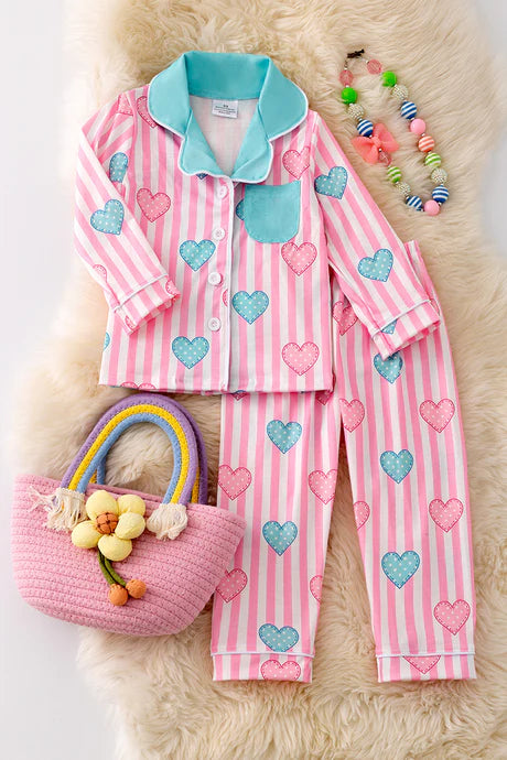 Heart PJ Set