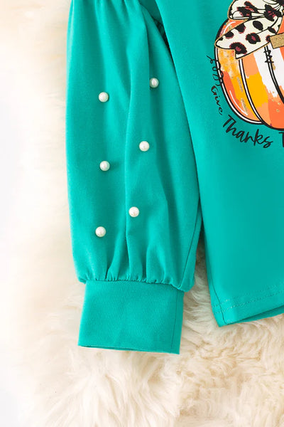Give Thanks Pearl Top