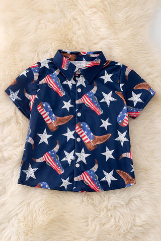Western Boot Shirt