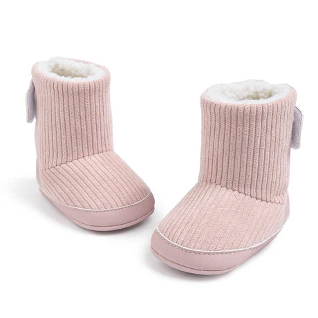 Sherpa Ribbed Baby Boots