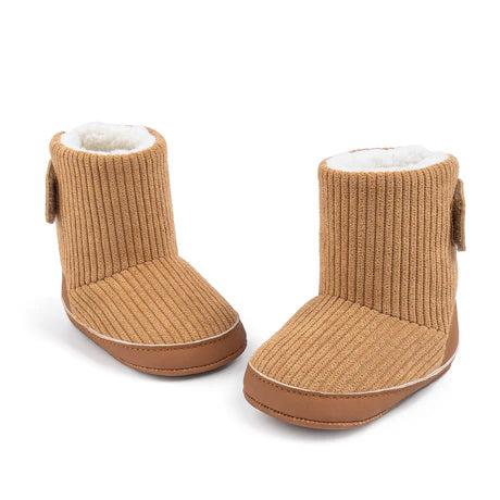 Sherpa Ribbed Baby Boots