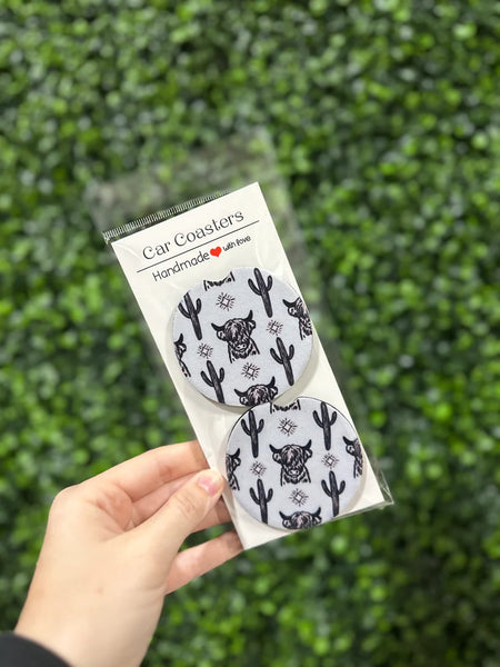 Decorative Car Coasters