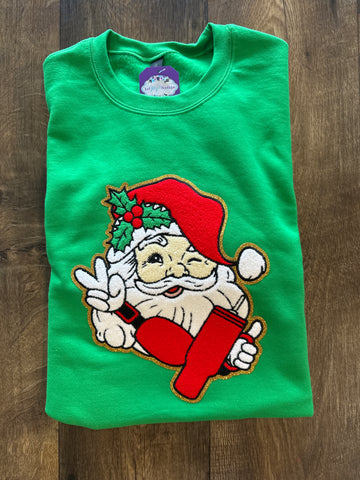 Boujee Santa Sweatshirt