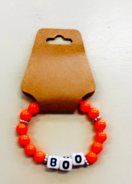 Boo Beaded Bracelets