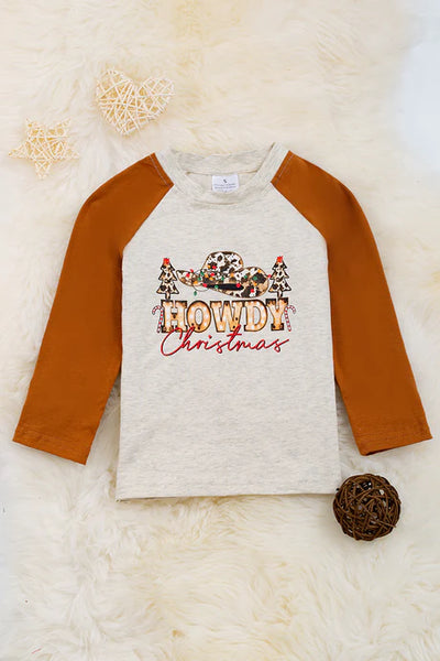 Howdy Christmas Raglan