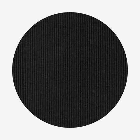 Posh Peanut Black Ribbed Zippie