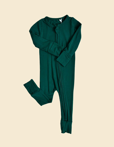 Deep Green Solid Zippie