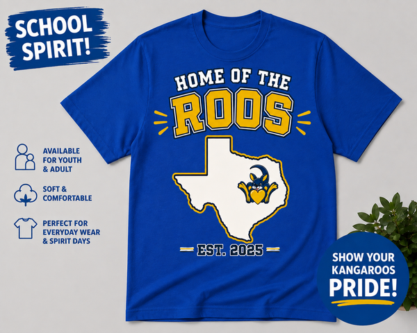 KE Home of the Roos TShirt (Adult)