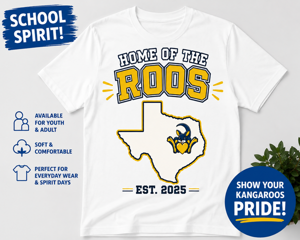 KE Home of the Roos TShirt (Adult)