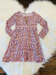 Tulips Pocket Twirl Dress by JAZ