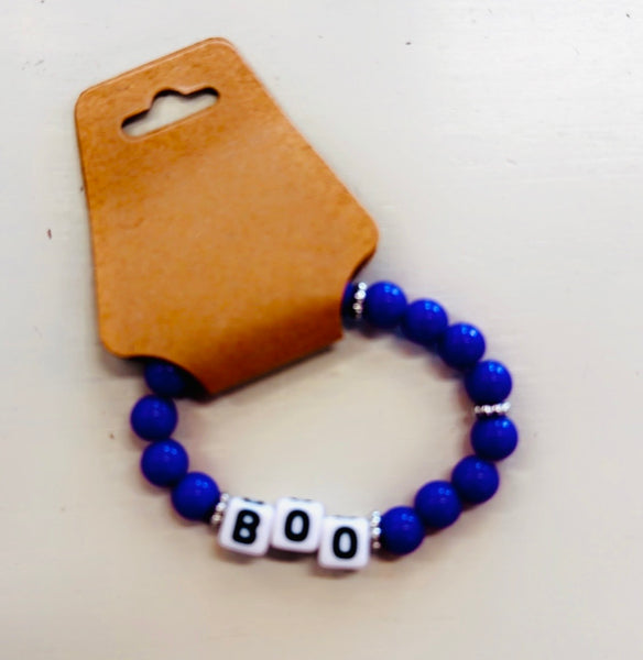 Boo Beaded Bracelets