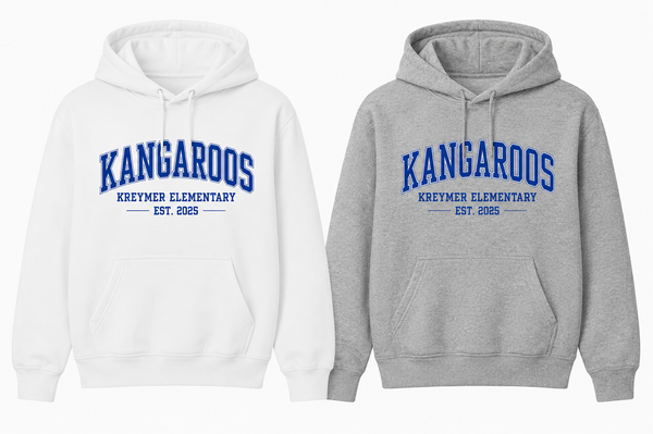 KE Kangaroos Est 2025 Hoodie (Adult)