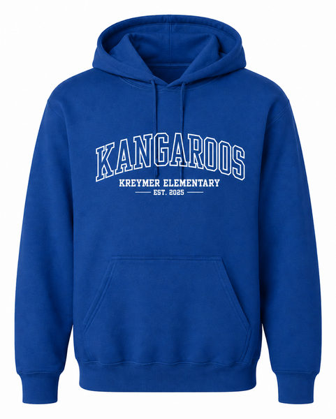 KE Kangaroos Est 2025 Hoodie (Adult)