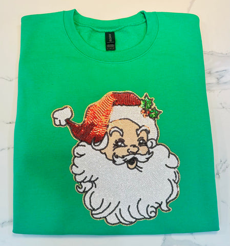 Santa Sparkles Sweatshirt