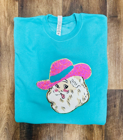 Cowboy Santa Sweatshirt