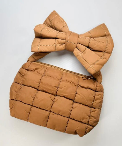 Bow Puffer Bag