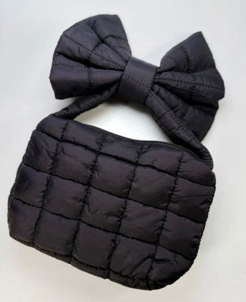 Bow Puffer Bag