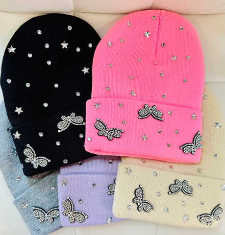 Butterfly Sparkle Beanie