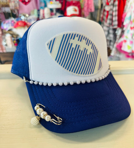 Purple Football Hat