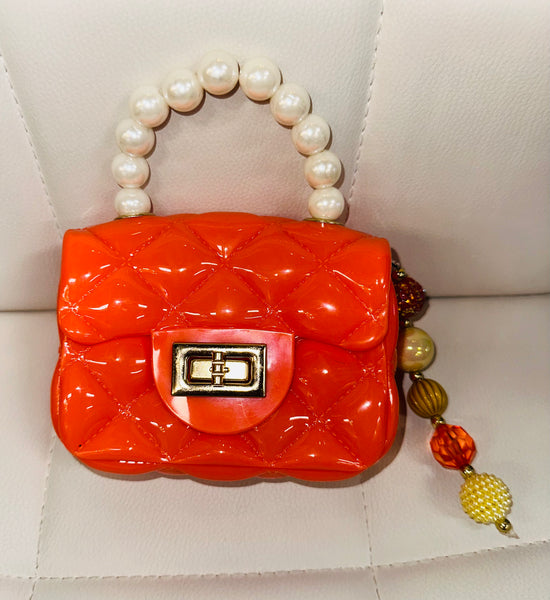 Jelly Purses with Bling Keyring