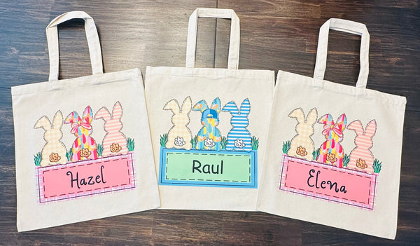Custom Easter Totes