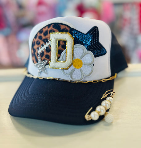 D Star Football Hat