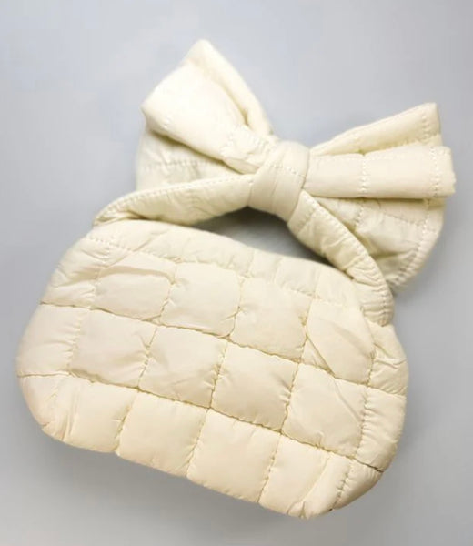 Bow Puffer Bag