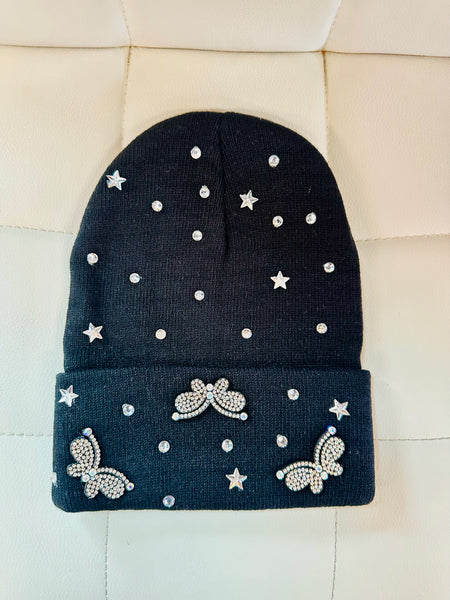 Butterfly Sparkle Beanie