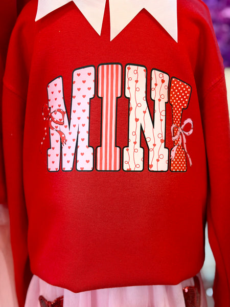 Mini Valentine Sweatshirt