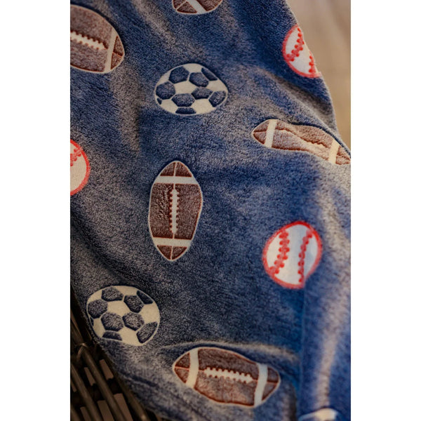 Glow in the Dark Plush Flannel Blanket