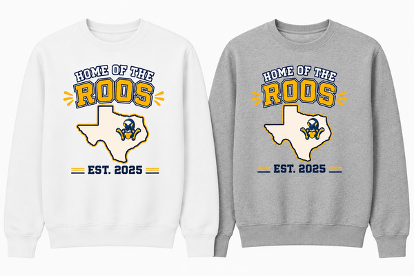 KE Home of the Roos Crewneck (Youth)