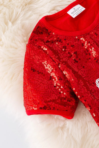 USA Sequin Top