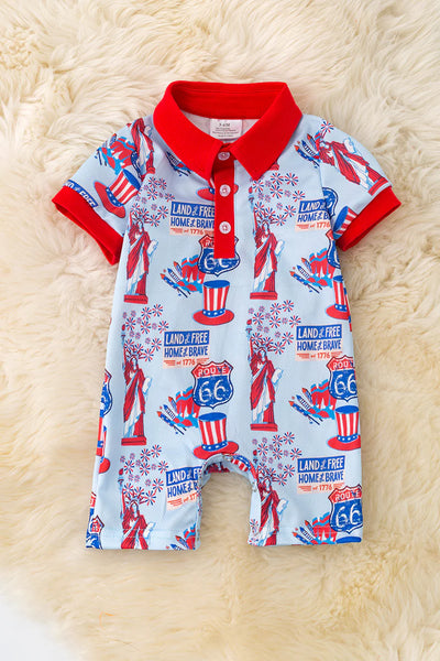 Route 66 Romper