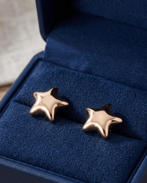 Patriotic Star Stud Earrings