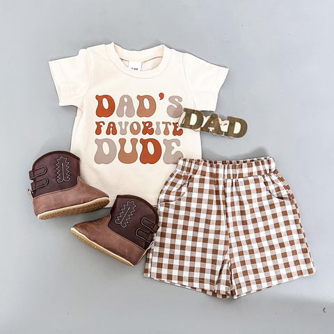 Dad's Favorite Dude Short Set