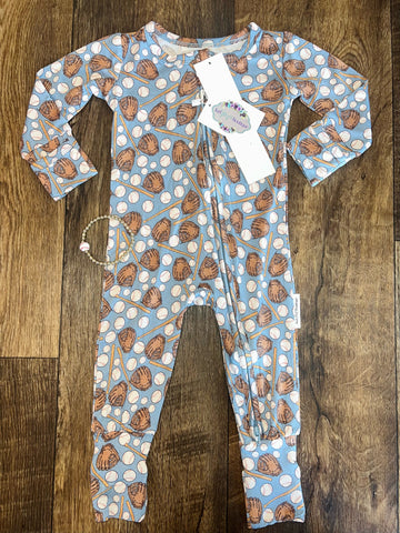 Vintage Baseball Zippie by JAZ