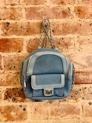 Jean Backpack Purse