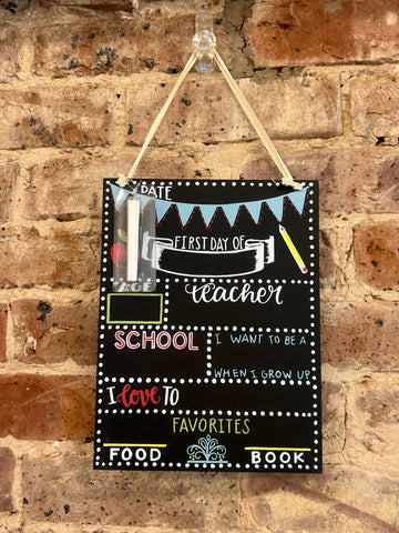 Back to School Chalkboards